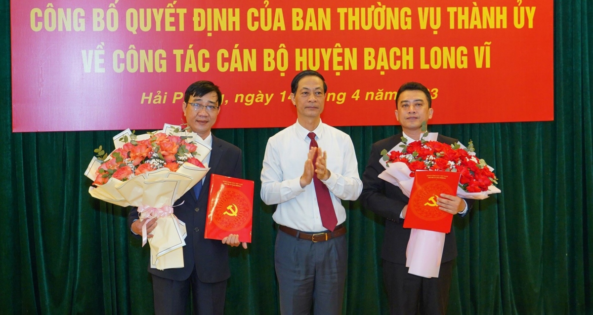 Huyện đảo Bạch Long Vỹ, Hải Phòng có Bí thư mới